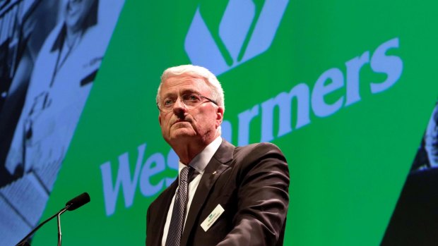 "Bemused": Wesfarmers chairman Michael Chaney.