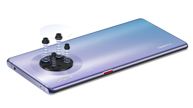 Huawei's Mate 30 Pro has four rear cameras.