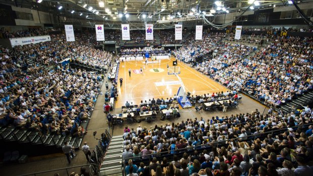 The AIS Arena was packed in the decider.