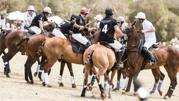 The Portsea Polo on Saturday was one of the last events of the holiday calendar.