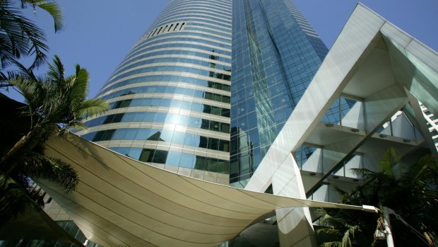 Waterfront Place in the Brisbane CBD.