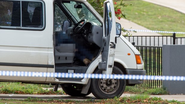 Paul Hogan died after he was shot while parked outside his house in Bacchus Marsh.