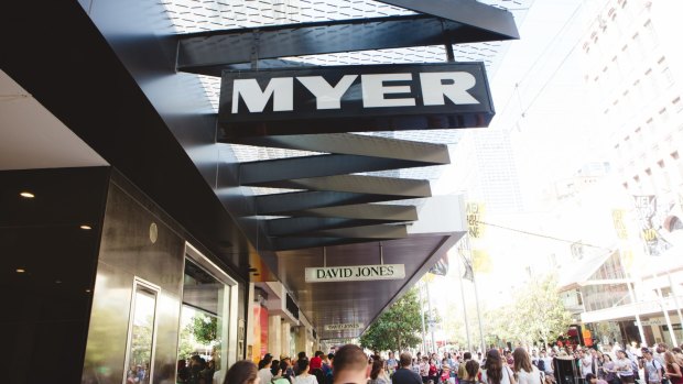 Myer could face a second strike at its AGM next month. 