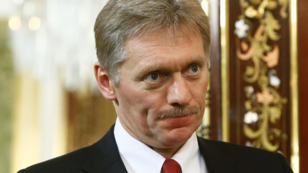 Infected: Presidential spokesman Dmitry Peskov.