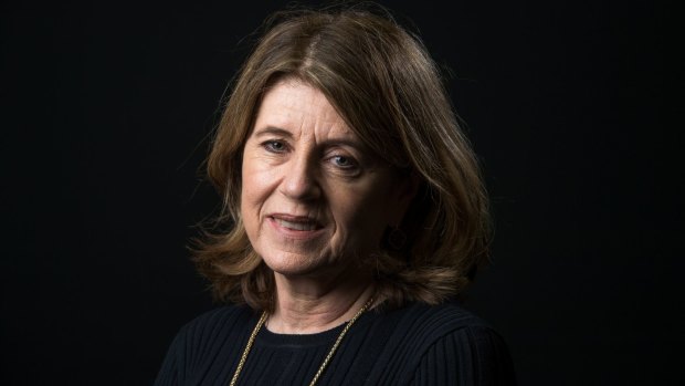 Former chief football writer and current columnist for The Age, Caroline Wilson