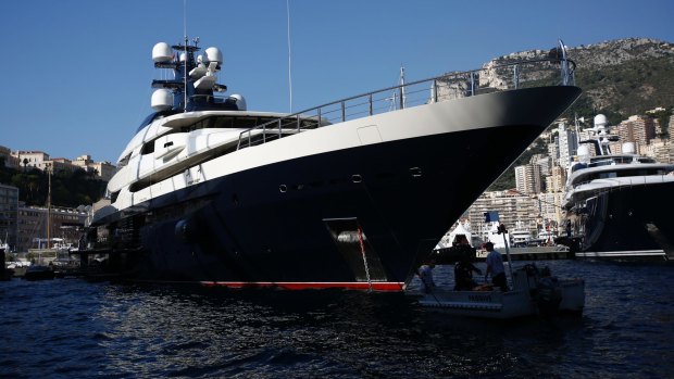 Jho Low's luxury superyacht Equanimity.