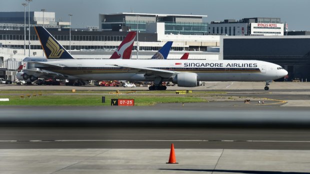 The Singapore Airlines flights had been extra services placed in the expectation that a travel bubble between Australia and Singapore would be established towards the end of the year.