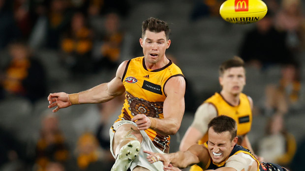 Fremantle have shown an interest in Hawthorn’s Jaeger O’Meara.
