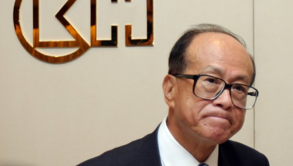 Hong Kong tycoon and CK founder Li Ka-shing.