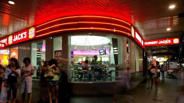 The SDA has signed pay deals with companies including Hungry Jack's in recent years.