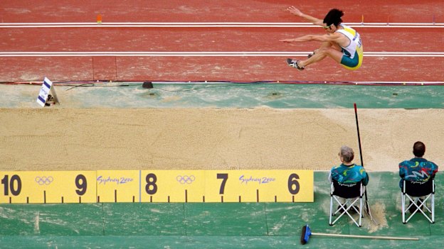 Jai Taurima won a silver medal in the men's long jump. 