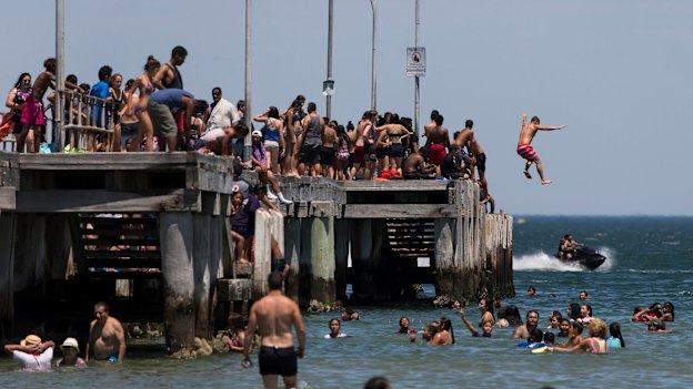 Altona Beach is a five-minute drive from Altona Meadows.