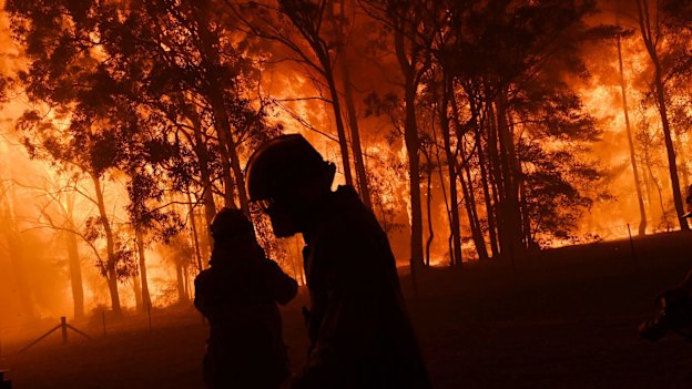 Of the 2019-20 blaze, Mullins says: “I’d never seen this before in 50 years of fighting fires.”