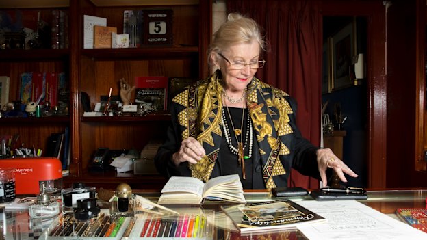 Barbara Nichol first opened The Pen Shoppe in Brisbane’s CBD 47 years ago. She has become a stalwart of the historic Brisbane Arcade.
