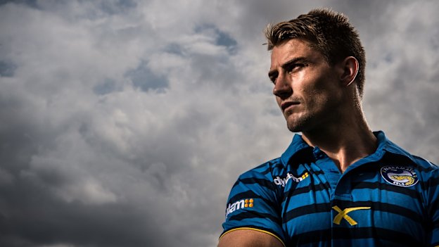 Welcome back: Kieran Foran at Parramatta in 2016.