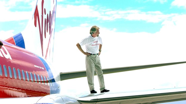 Qantas was being "monstered" by Richard Branson's Virgin Blue (pictured) and had to respond. 