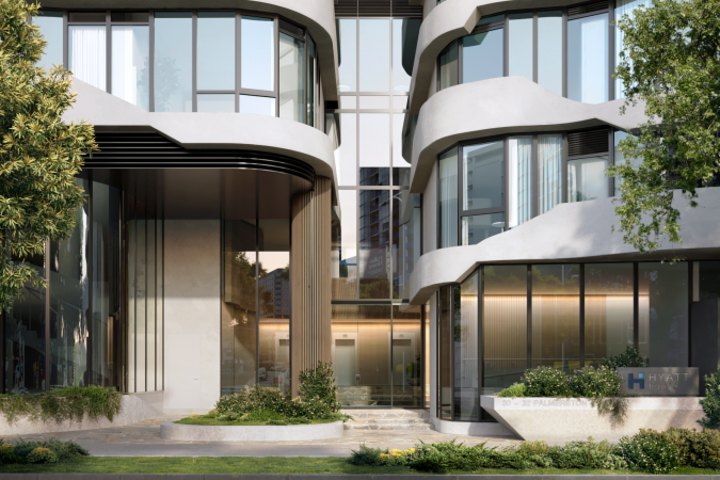 Developer Holder East has converted levels one to four in its residential tower to hotel suites.