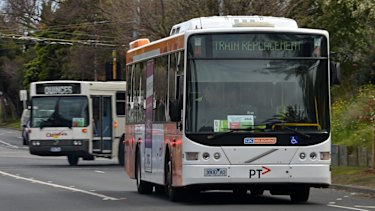 Melbourne's roads won't be rid of replacement buses any time soon. 