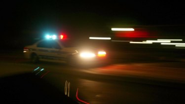Kids were fleeing the brawl which was sparked by an ongoing issue between two local families.