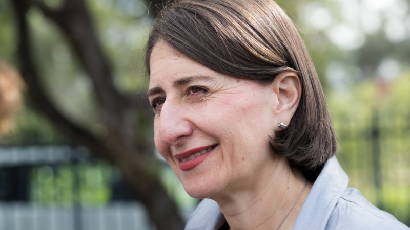On top with the punters: Gladys Berejiklian.