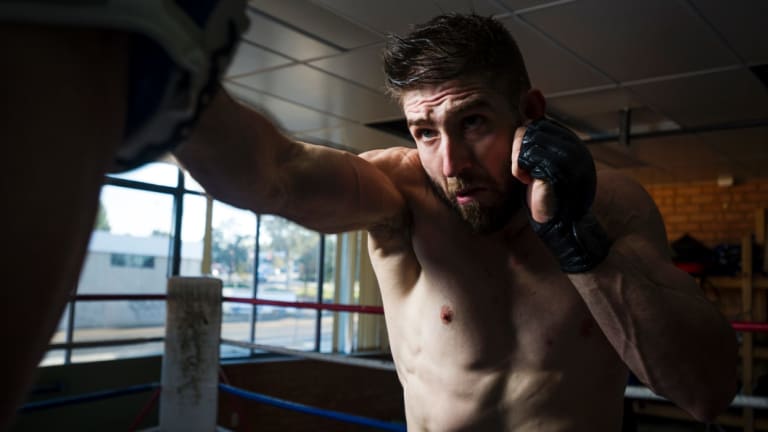 Duke Didier is one of the faces of MMA in Canberra.