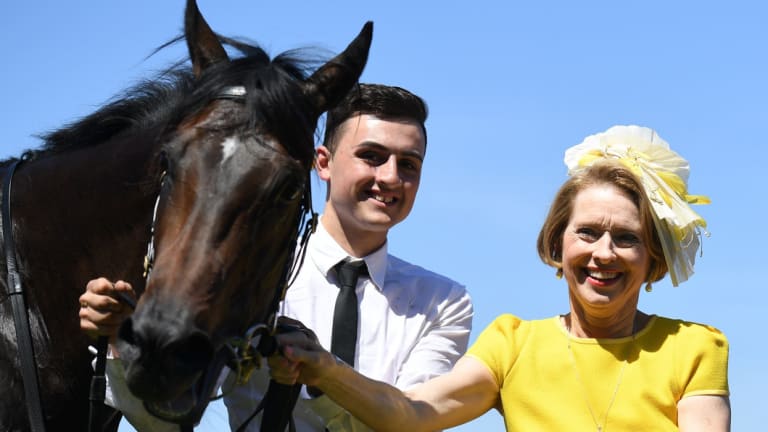 Well placed: Gai Waterhouse's Invincible Star has been running in group 1 company throughout the spring and heads to Wyong on Wednesday.