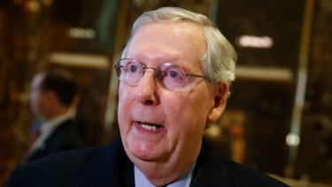 Senate Majority Leader Mitch McConnell.