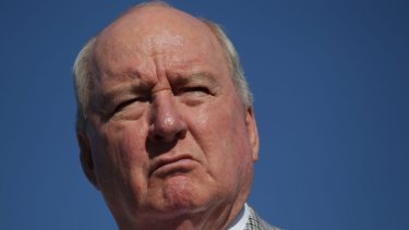 Radio host Alan Jones.