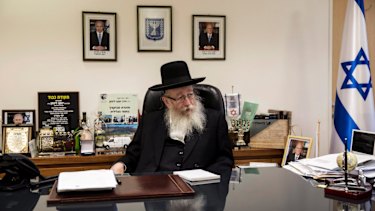  Yaakov Litzman in 2016.