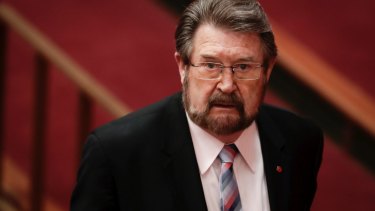 Derryn Hinch has returned to broadcasting after his stint as an Australian senator.