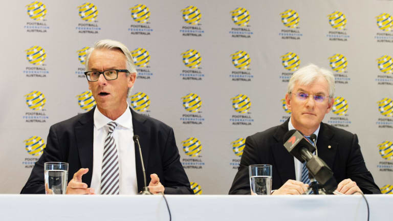 FFA boss David Gallop and chairman Steven Lowy will be weary of Canberra's small population. 