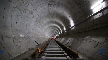 Most of the metro rail line from Sydney's CBD to Westmead will be underground.