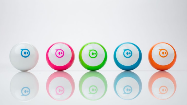 The pint-sized Sphero Mini is an affordable way to introduce kids to programming.