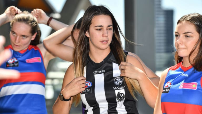 Collingwood star Chloe Molloy will miss the 2019 AFLW season with injury.