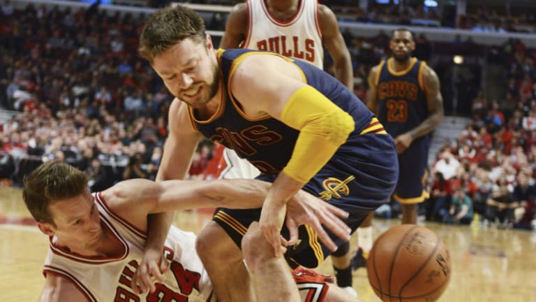 Back with the Cavs: Matthew Dellavedova.