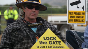 AGL faced several protests in 2014-15 over its then plans to extract coal seam gas near Gloucester.
