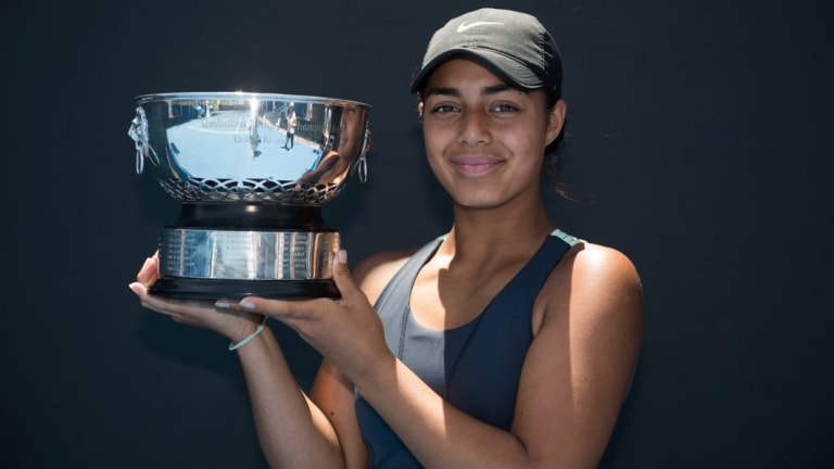 Canberra teenager Annerly Poulos has been nominated for the female junior athlete of the year.  