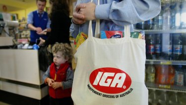 Metcash supplies the 1600 IGA stores across the country.