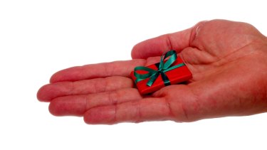 Research shows gift-givers tend to overestimate how well unsolicited gifts will be received.