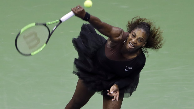 Et tutu Serena Williams debuts bold new look at US Open