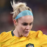 Ellie Carpenter says Matildas players are exhausted after such a long season.