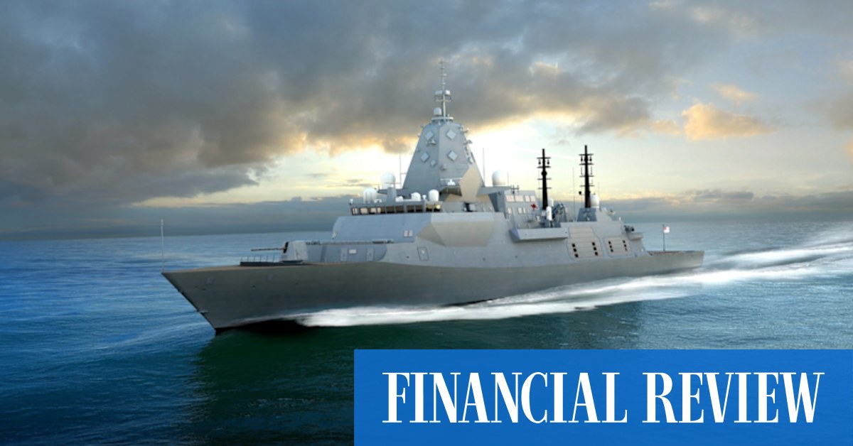 We'll get $45b future frigates into the water on time, Marles vows - Vimarsana News