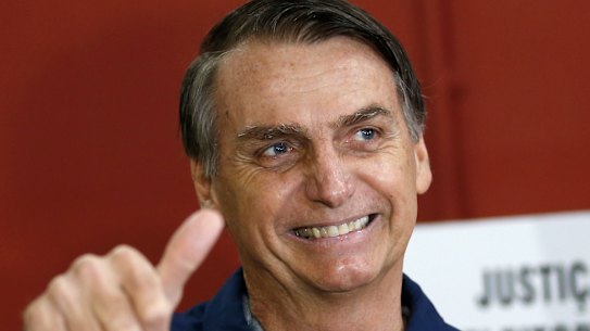 Right-wing Jair Bolsonaro wins Brazil's presidential race