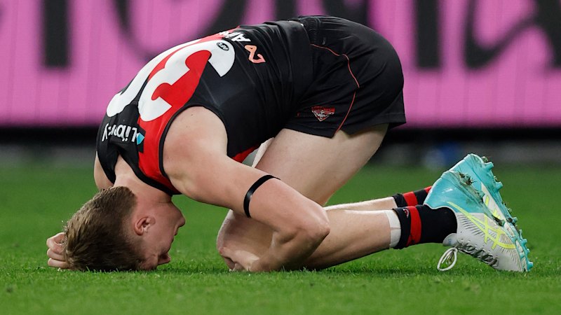 Bomber suffers concussion in friendly fire clash; Dees grind out win on Gold Coast; Tigers off the bottom