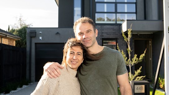 Voula and Sam Tsakiridis sold their Cheltenham home at auction despite getting an offer prior. 