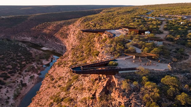 Big views on the Kalbarri Skywalk.