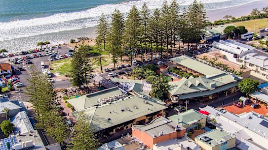 Naomi Milgrom has extensive holdings in the coastal town of Byron Bay. 