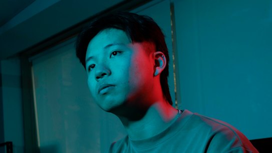 Harvey Ling, a nuclear engineering student at UNSW.