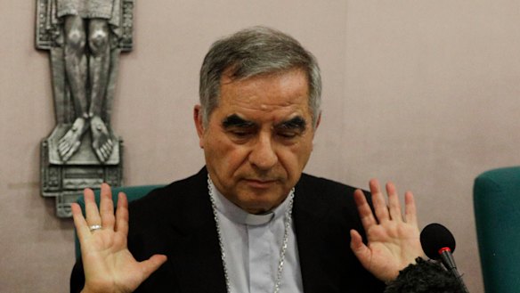 Giovanni Becciu says he categorically denies "interfering in any way in the trial of Cardinal Pell”.