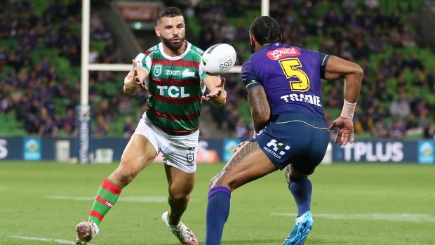 Josh Mansour has been dumped after his first game for the Rabbitohs against Melbourne last week.